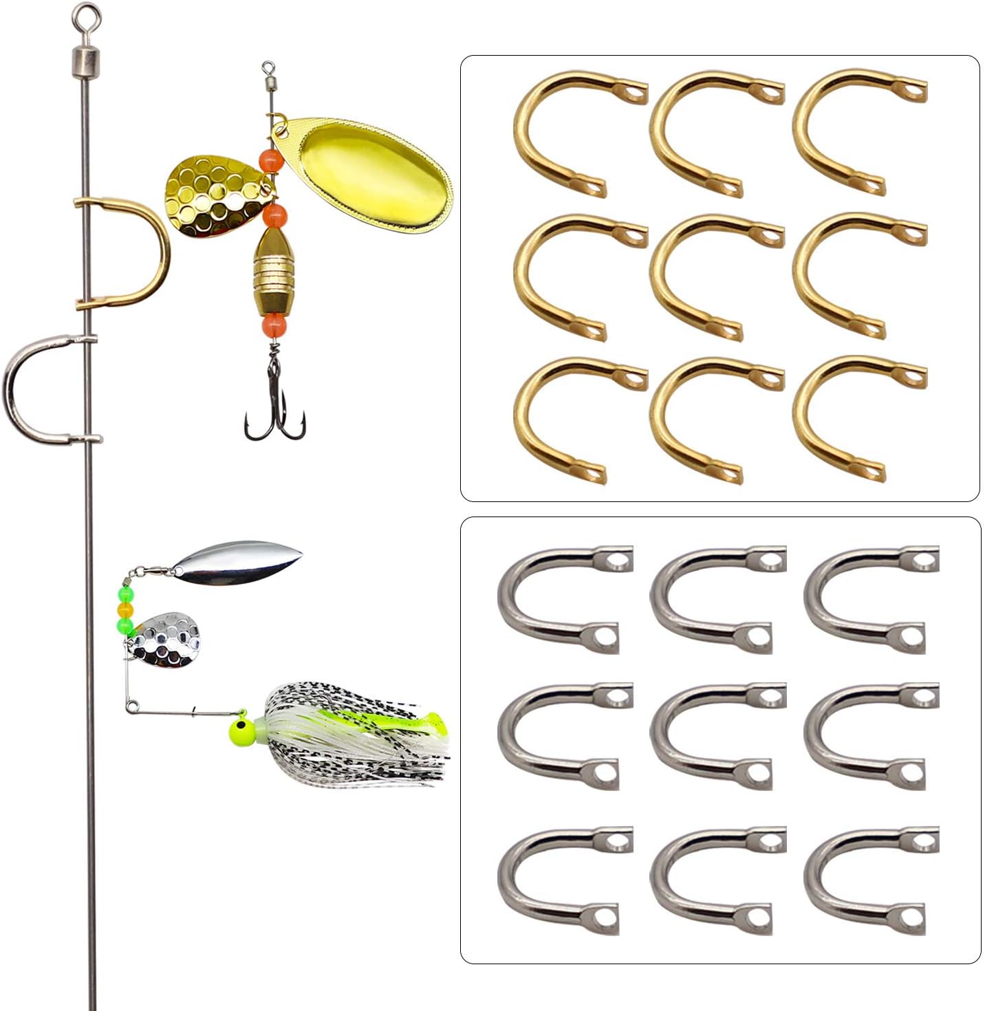 Dovesun Fishing Spinner Baits Making Kit Fishing Lure Making Kit
