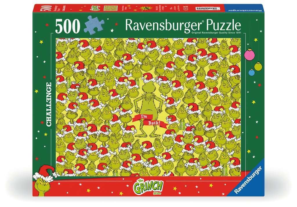 Erwachsenenpuzzle 500 Teile - The Grinch - Fröhliche Grinchmas Challenge