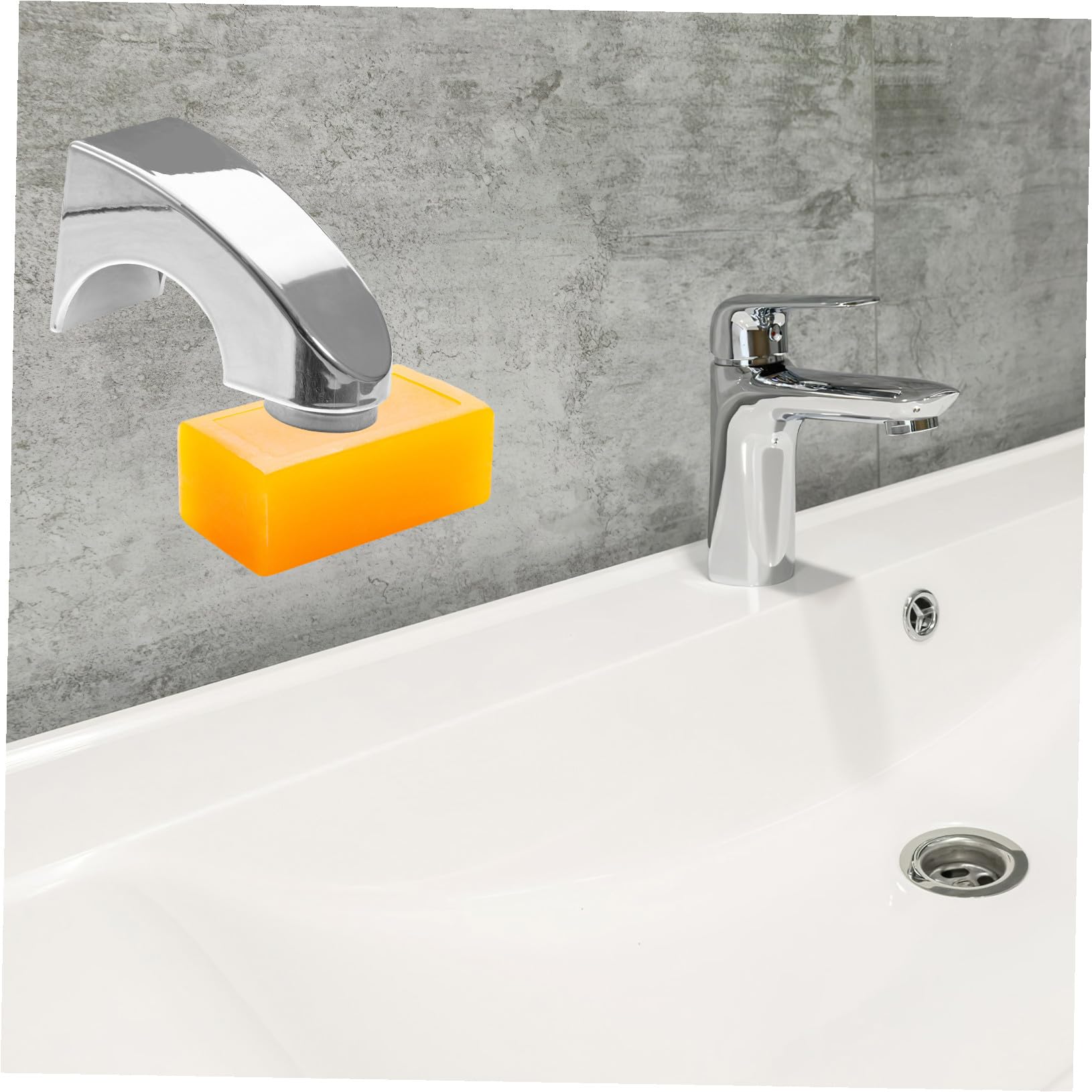 MAGICLULU 2pezzi Portasapone Inossidabile Per Design Elettroplaccato Installazione Per