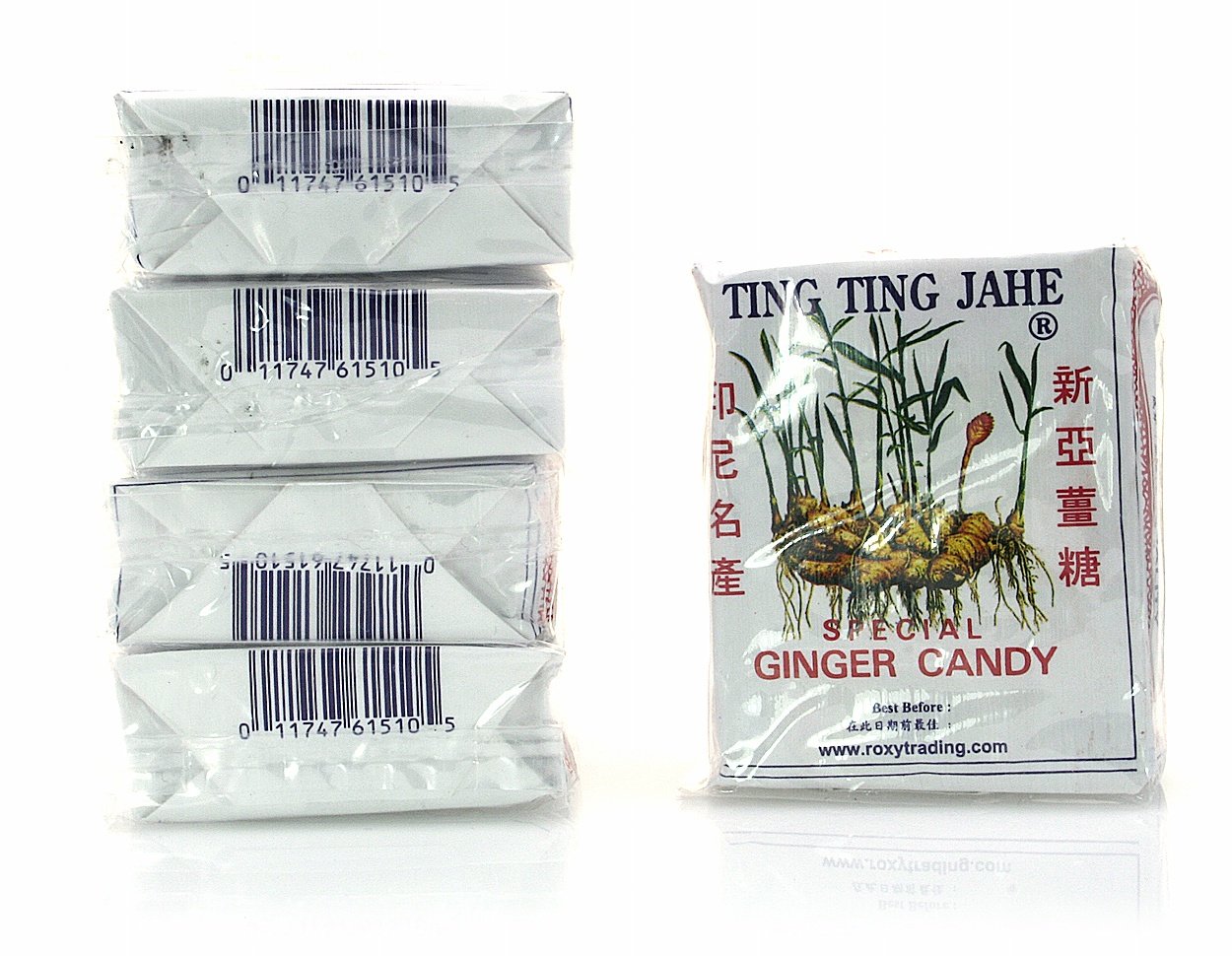 Ting Ting Jahe Ginger Candy 2.0 Oz (5 Pack) Grocery
