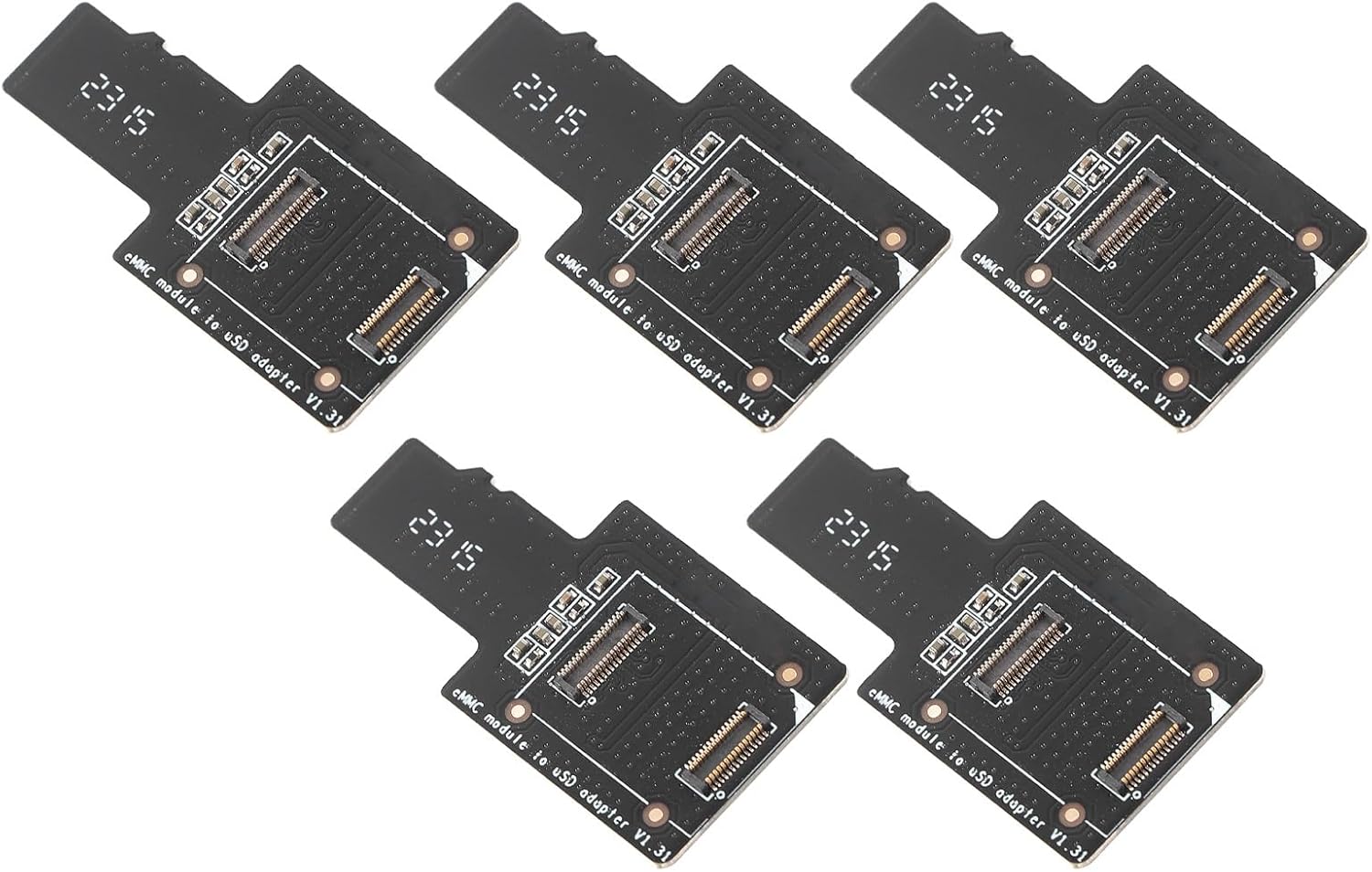 5 Pcs EMMC to USD Board EMMC to USD Adapter Modules to Storage Card Adapter Board