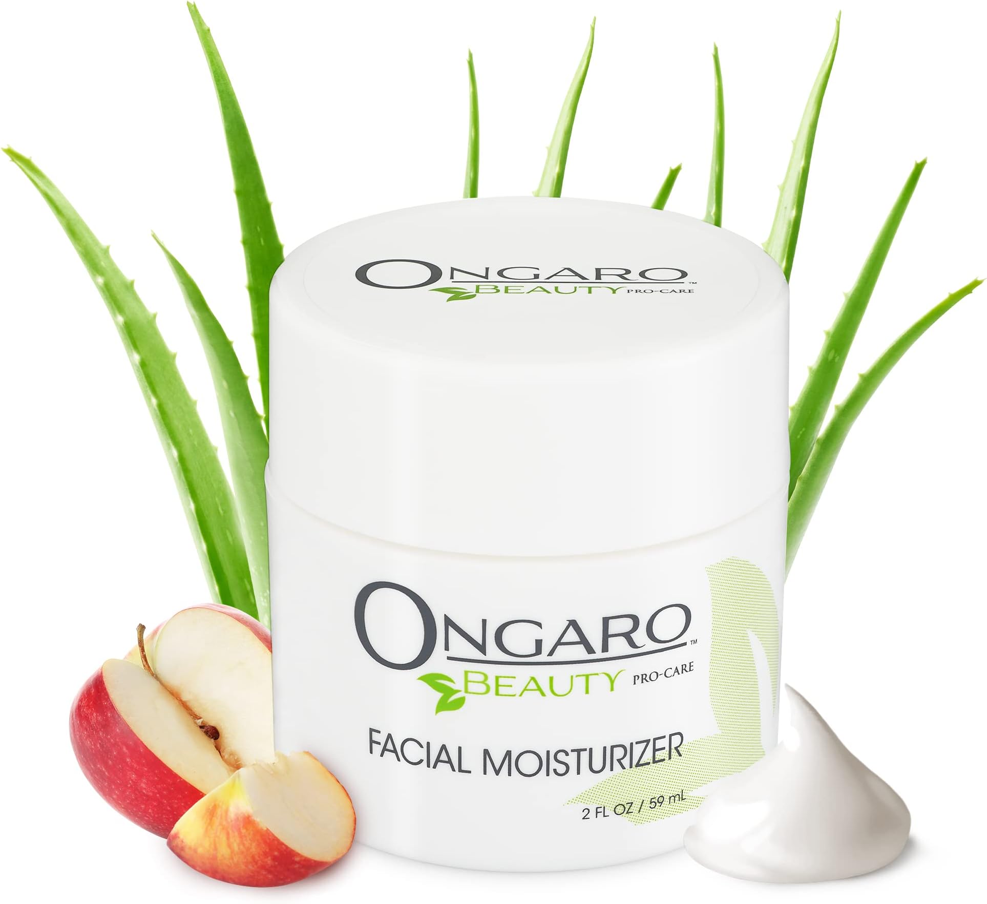 Probiotic Facial Moisturizer - Organic Face Lotion Helps with Anti-Aging, Anti-Wrinkle, and Uneven Skin Tone With Apple Stem Cells, Peptides, Vitamin C, E & A 2oz