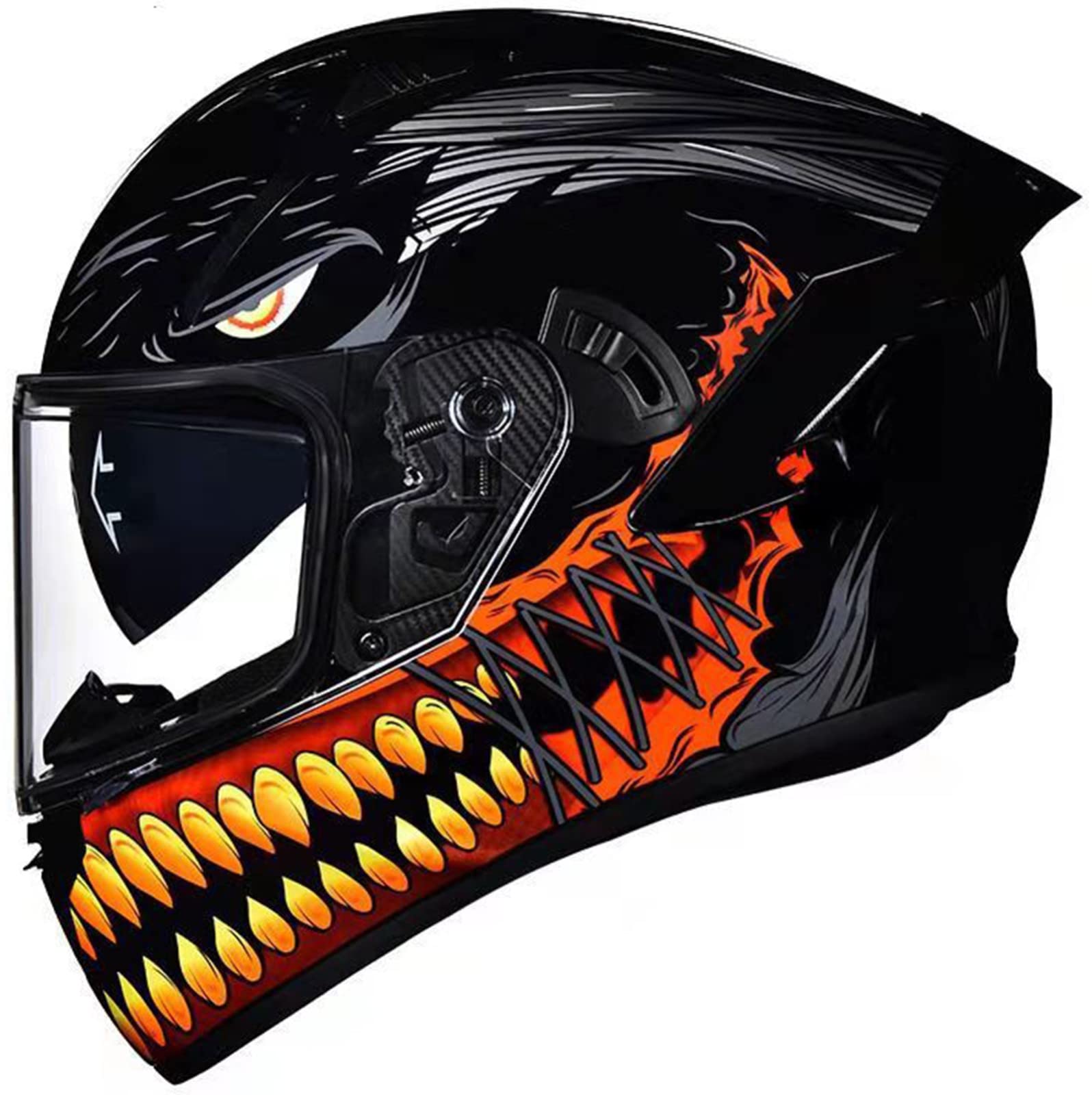 セキュリティ・セーフティ S H UBLADERIDERGLOSS CARBON Full Face Amazon.com: Genuine Carbon Fiber Motorcycle Street Bike Full