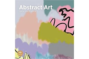 2023 Modern Art Wall Calendar