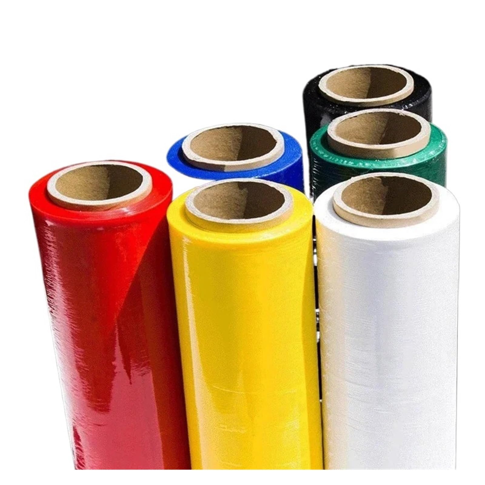 Película estirable de PE | Película estirable de PE multicolor for envoltura e ion Inrial(Black)