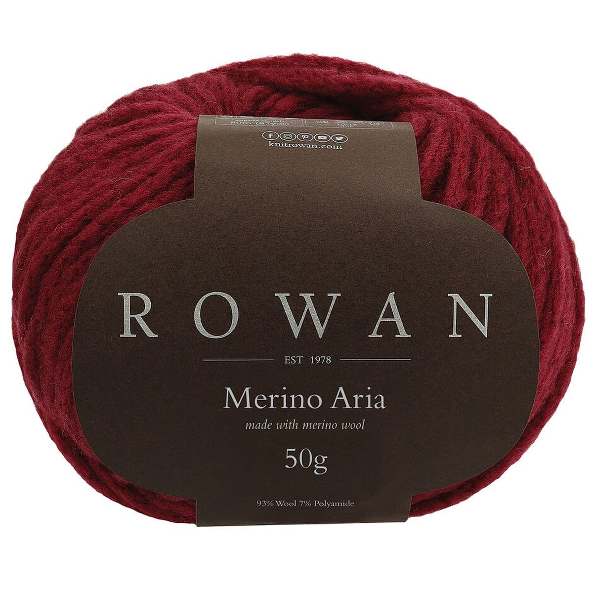 Rowan Merino Aria Plush 100% Wool Yarn - 50g