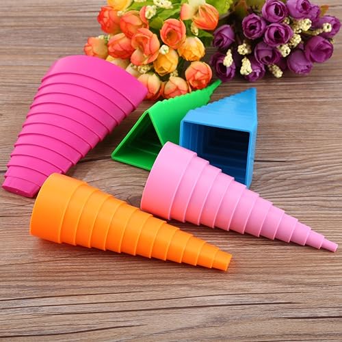 Miniatura 6 de Bordes Quilling, Color Mixto 5 Formas de Papel Quilling Frontera de Papel Herramienta de Artesanía DIY Quilled Creación