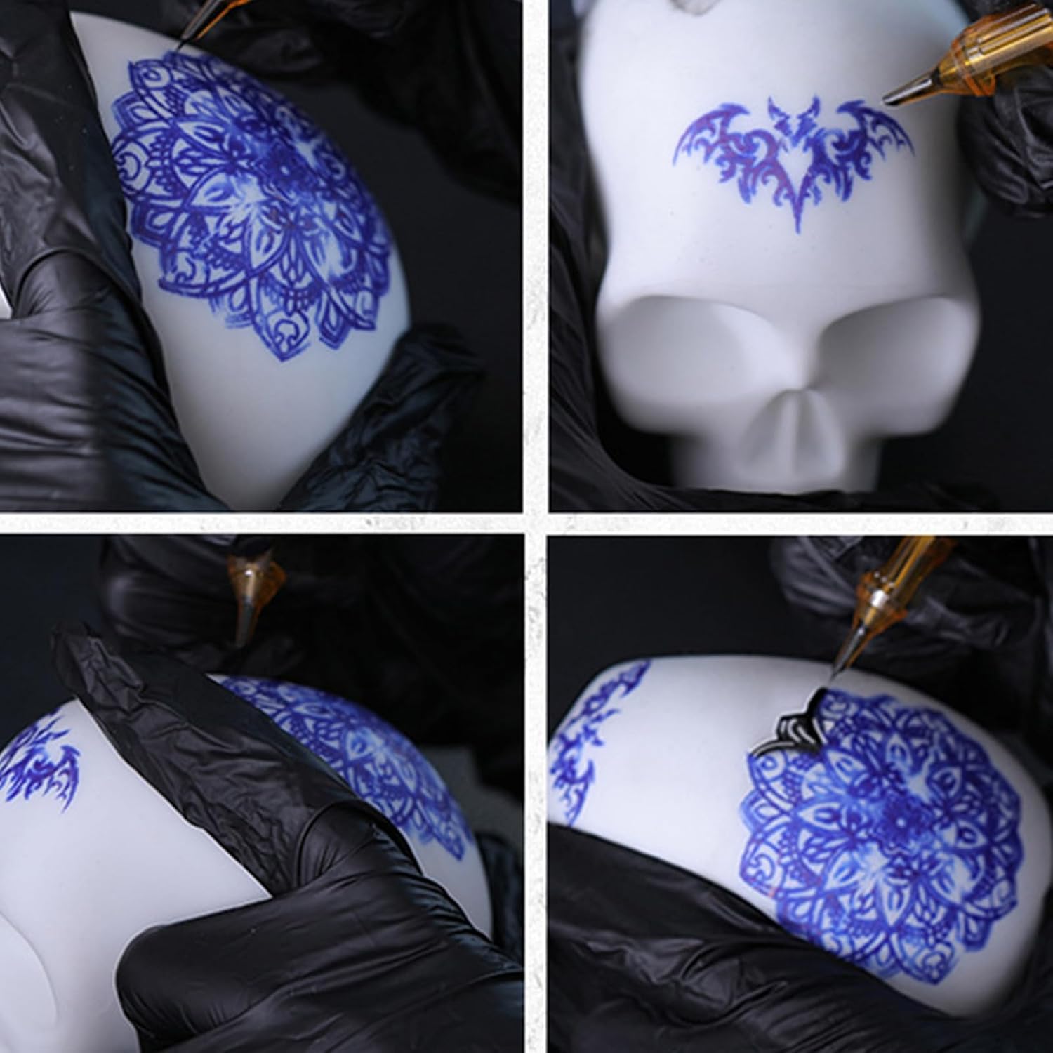 Silicone Skull Practice Supplies Supplies Accessories For Beginner Makeup Accessories Beauty Supplies