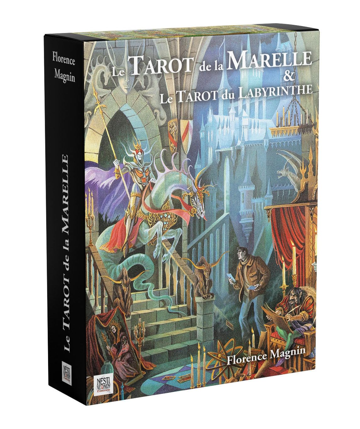 le tarot de la Marelle: Deux magnifiques tarots illustrés par Florence Magnin