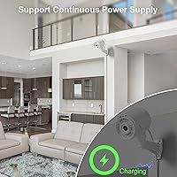 Vista 3 de Paquete de 2 cables de alimentación de extensión USB a micro USB de 20 pies, cable de carga largo, 21 AWG OFC, cobre sin oxígeno, compatible