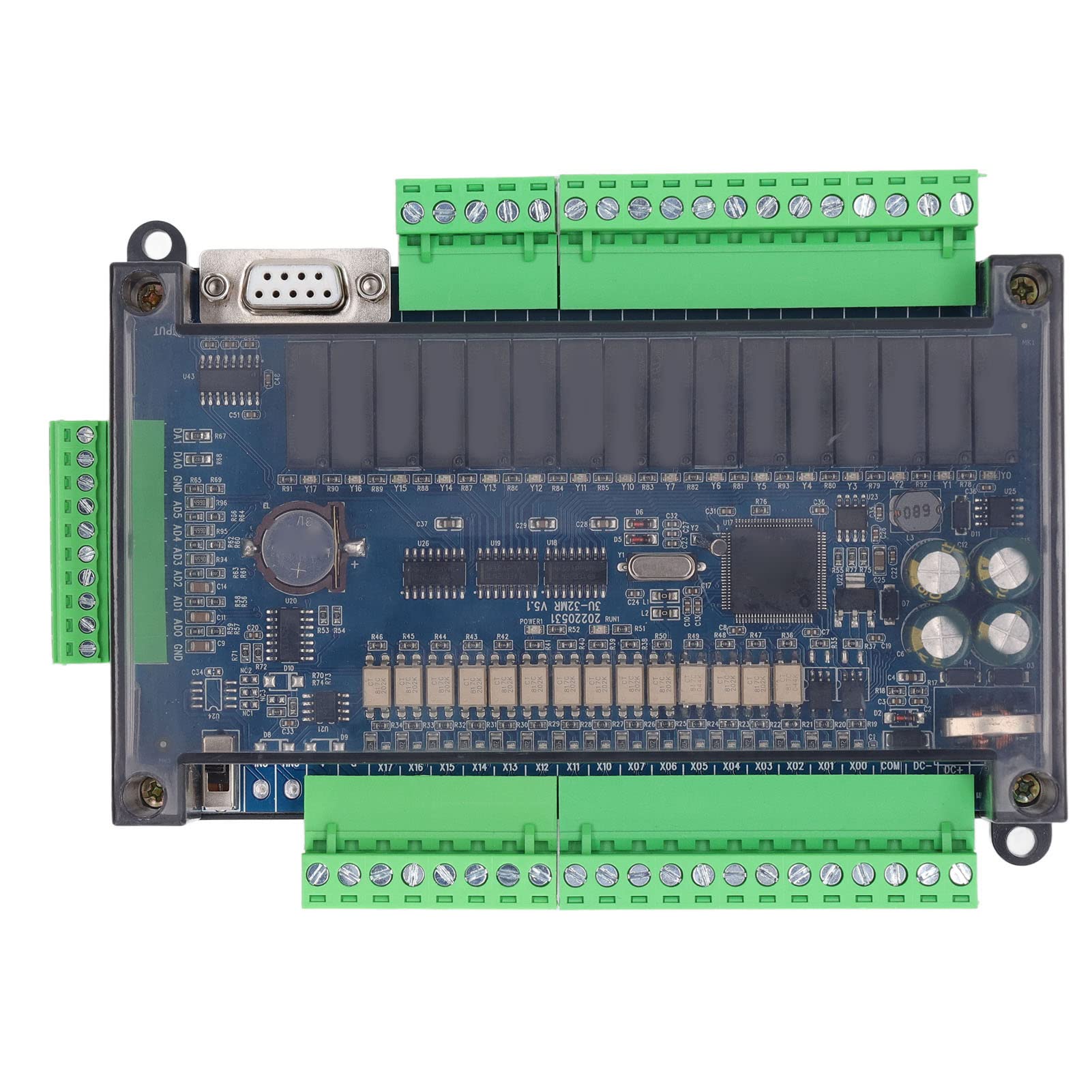 Scheda di Controllo Industriale PLC Unità di Controllo Logico Programmabile Compatta e Affidabile Conteggio Ad Alta velocità 24 V CC per L'automazione Industriale