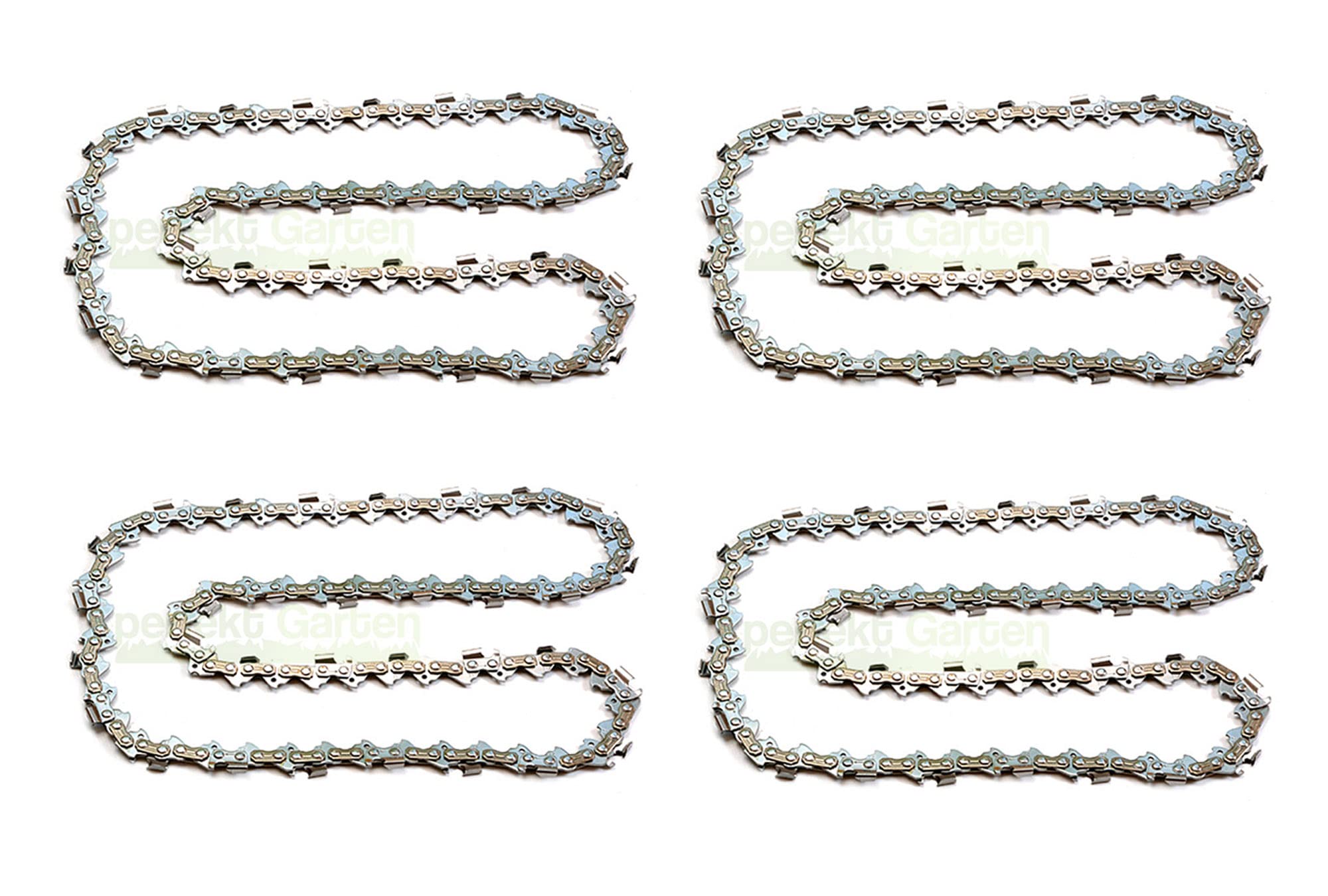 Set Lama E Catena Per Motosega 35cm 3/8P 1,3mm 50 Maglie - Compatibile Con Stihl 017 E MS170 - 2 Catene Semi-Scalpello + Barra