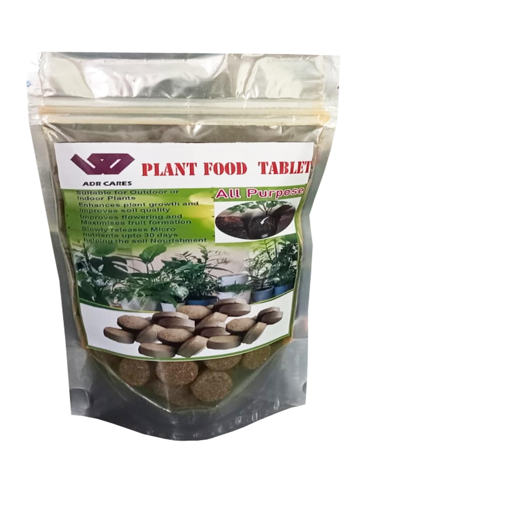ADR CARES Boost Tablets 100 Pc | Plant Growth Fertilizer | 100% Pure Organic Fertilizer | Organic Root Developement | Plant Food | Plant Growth Tablet (B0CRNPB84Z) Amazon Price History, Amazon Price Tracker