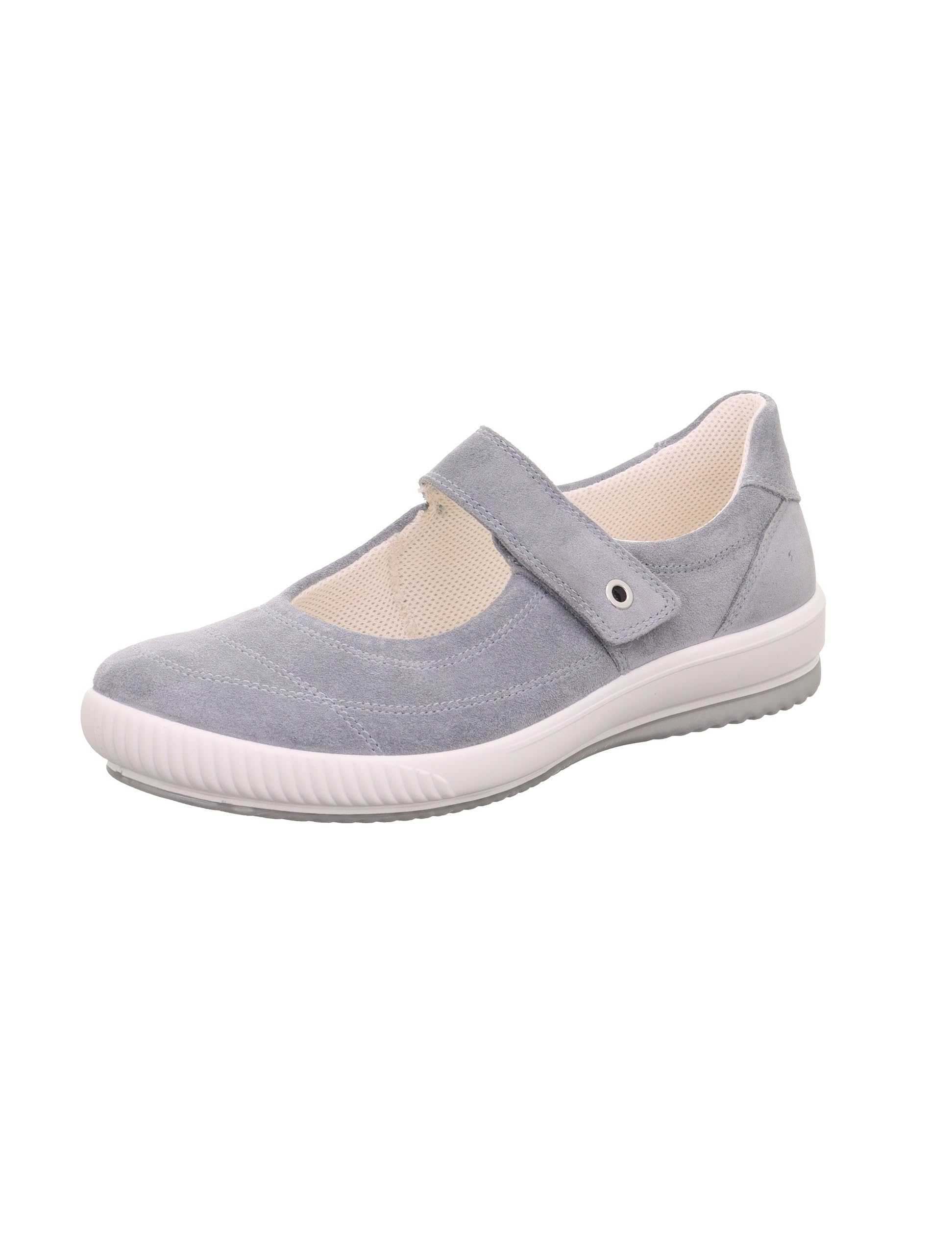 Legero Women's Tanaro 5.0 Ballet Flats, Aria (Light Blue) 8500, 38 EU