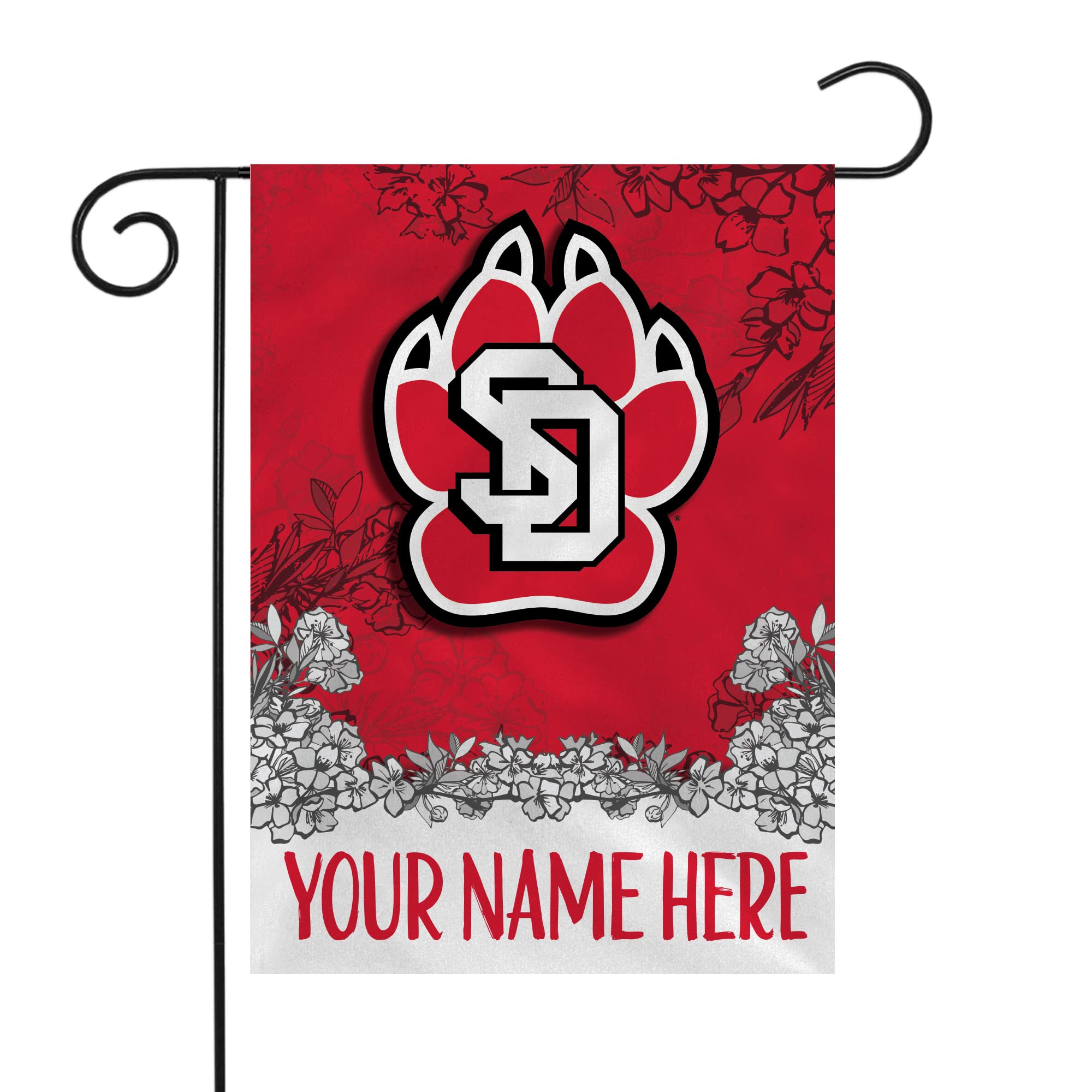 Rico Industries NCAA Standard/Primary Personalized Garden Flag