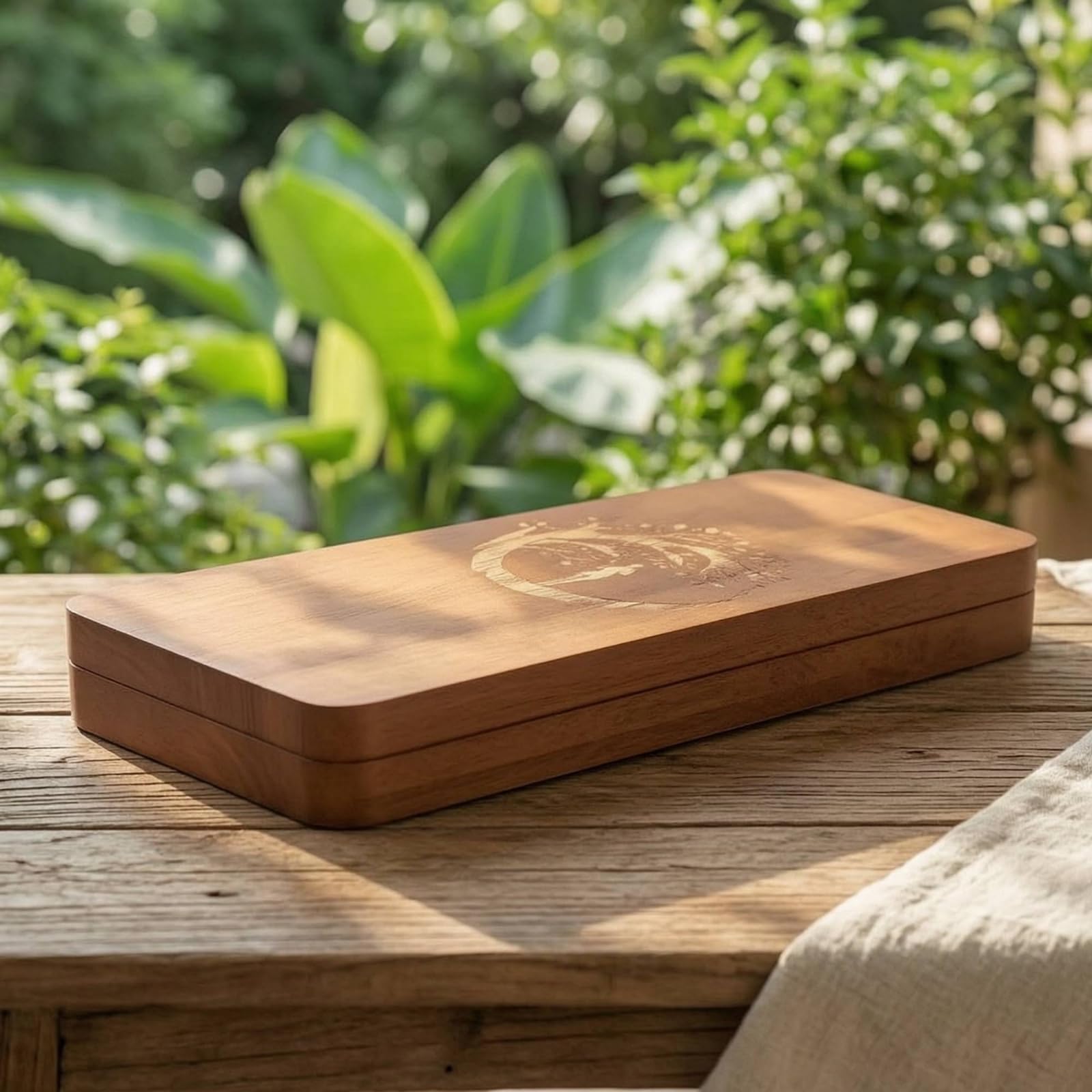 TISHITA Tabla de Acupresión Estera de Reflexología Tabla de Masaje para Pies Placa Estimulante de Madera con Diseño Estable para Principiantes y Estímulo