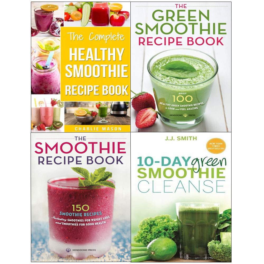 Complete healthy smoothie recipe, 10day green smoothie cleanse, green smoothie recipe book 4