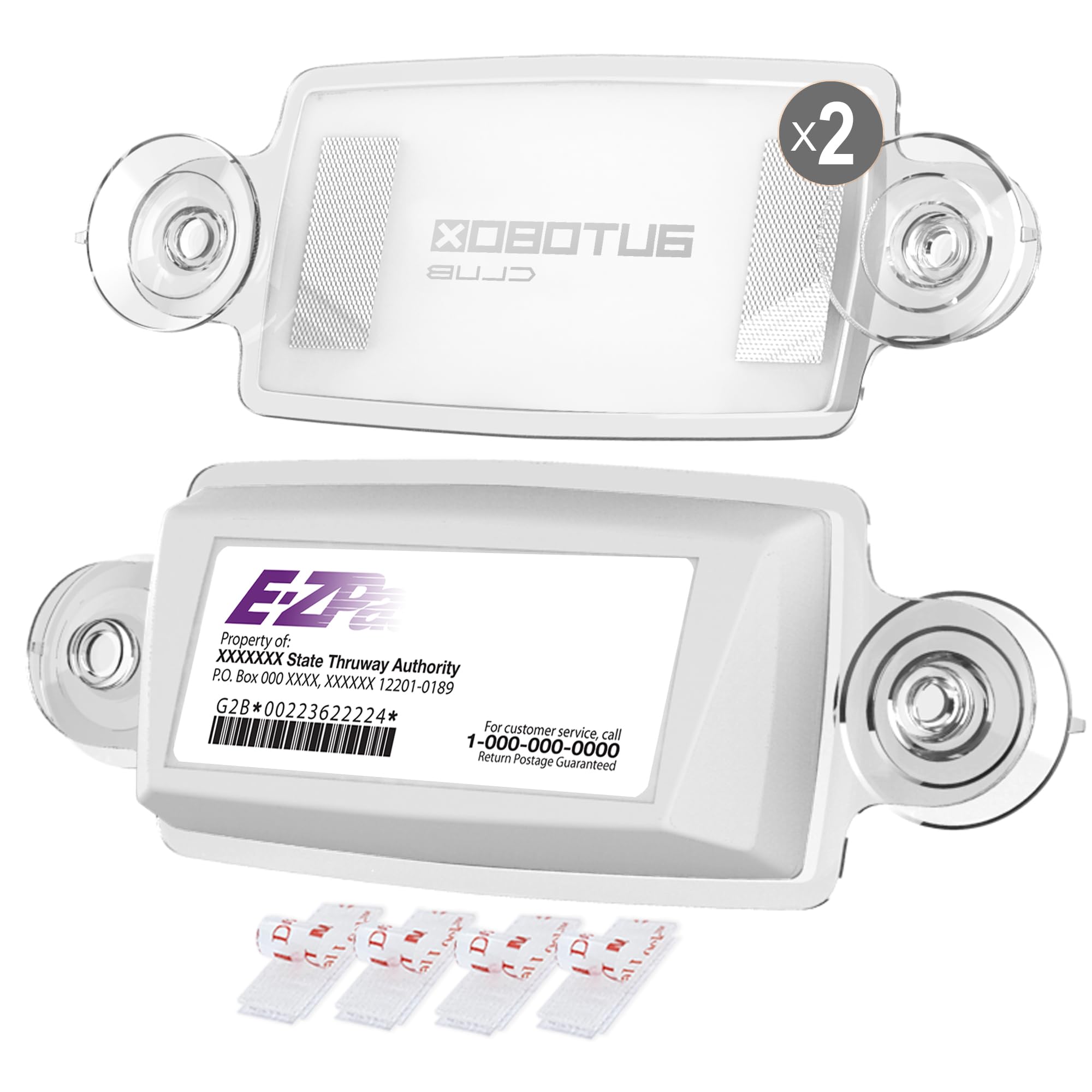 Amazon.com: AutoBoxClub EZ Pass Holder - Fits All US Toll Passes