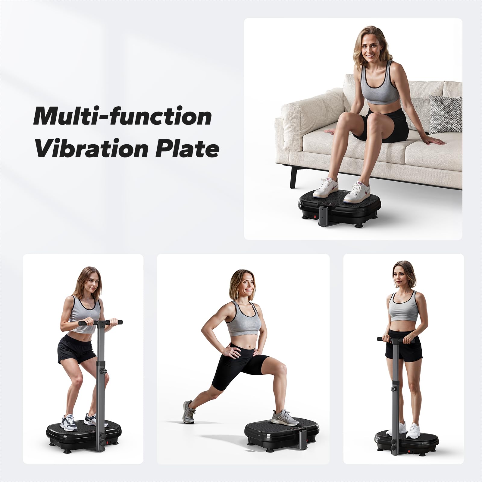 その他 Vibrating machine MERACH Vibration Plate Exercise Machine, Vibrating Plate Exercise