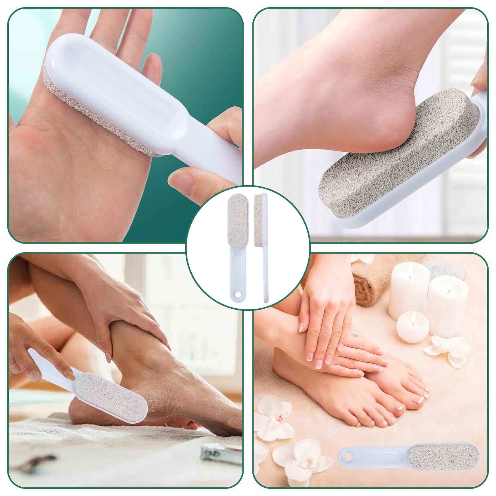 6Pcs Bimsstein Fußpflege Pumice Stone Bimstein Bimsstein Hornhaut Stein Pumice Stone Bimstein Hornhaut Abgestorbene Haut Lassen sich Mühelos Entfernen für Körper Füße Hände