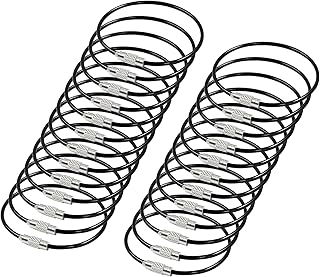 Stainless Steel Wire Keychains Cable