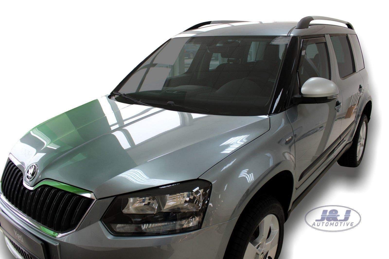 Heko Windabweiser für Skoda Yeti 5-Türer 2009-2017 2tlg Vorne Getönt Dunkel