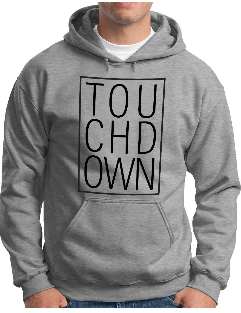 OM3® Touchdown bluza z kapturem | męska | American Football US Sport Fan Supporter | Bluza z kapturem S - 4XL