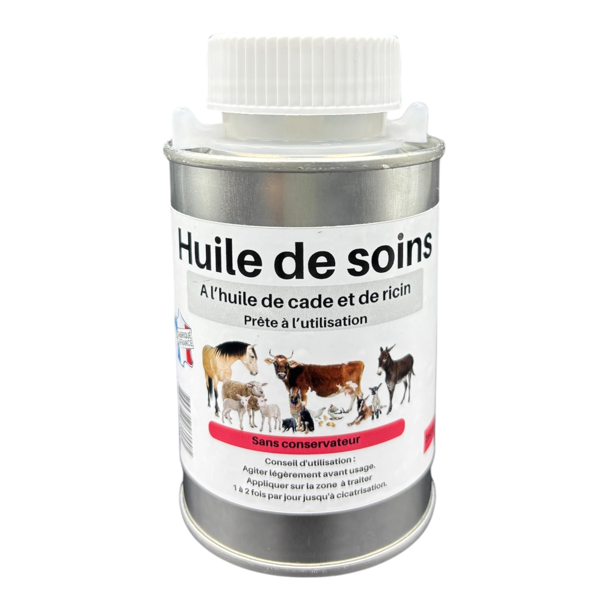 Huile de soins à l'huile de cade 250 gr