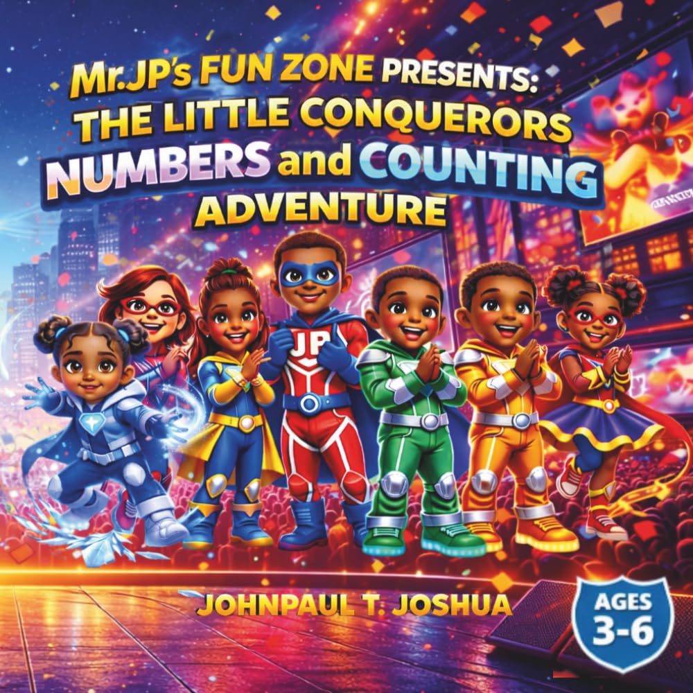 Mr. JP and the Little Conquerors: Number Tracing & Coloring Adventure: Learn Numbers 1-15 with the Little Conquerors Academy! | Preschool & ... Ages 3-6 (Learning Adventures with Mr. JP)