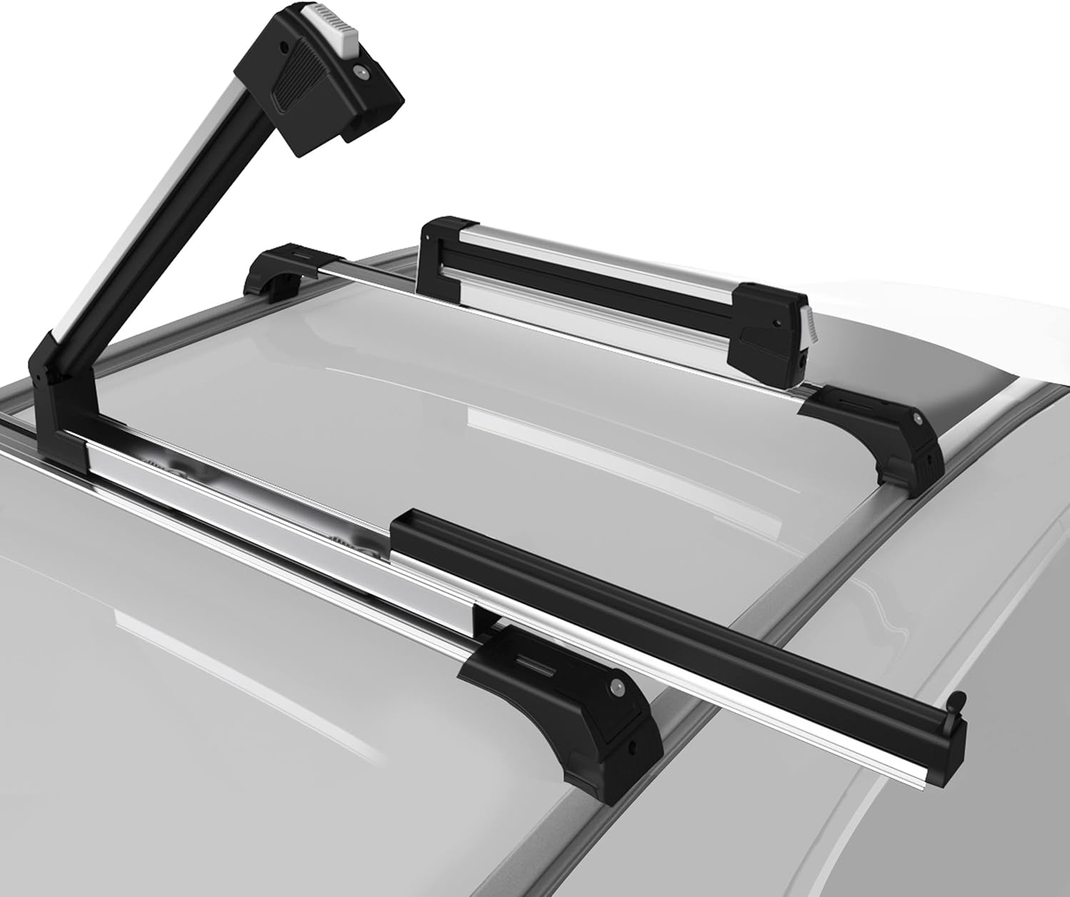 Erkul 25" Ski Rack for Car Roof Universal Ski & Snowboard