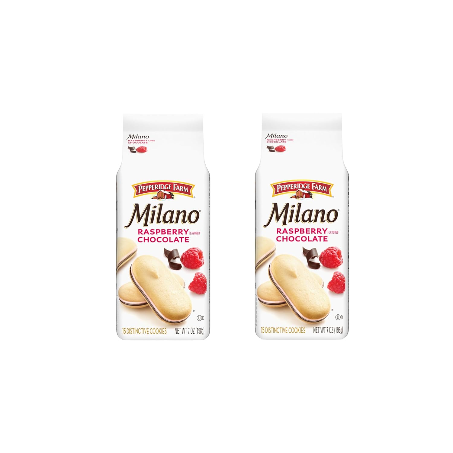 Pepperidge Farm Milano Cookies, Double Dark Chocolate, 3 Bags, 7.5 oz. Each