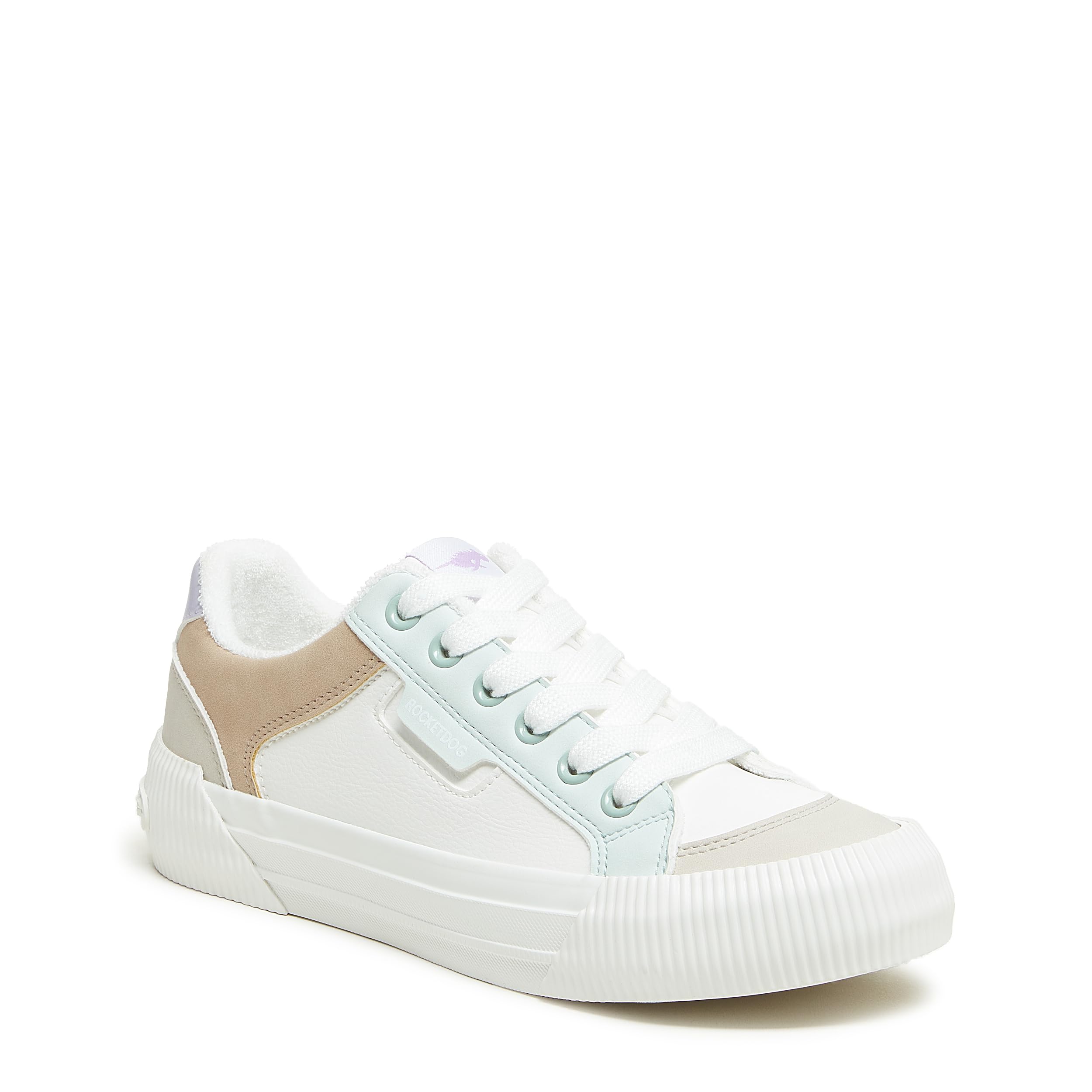 Rocket Dog Women's Cheery Sneaker, White Combo, 4 UK