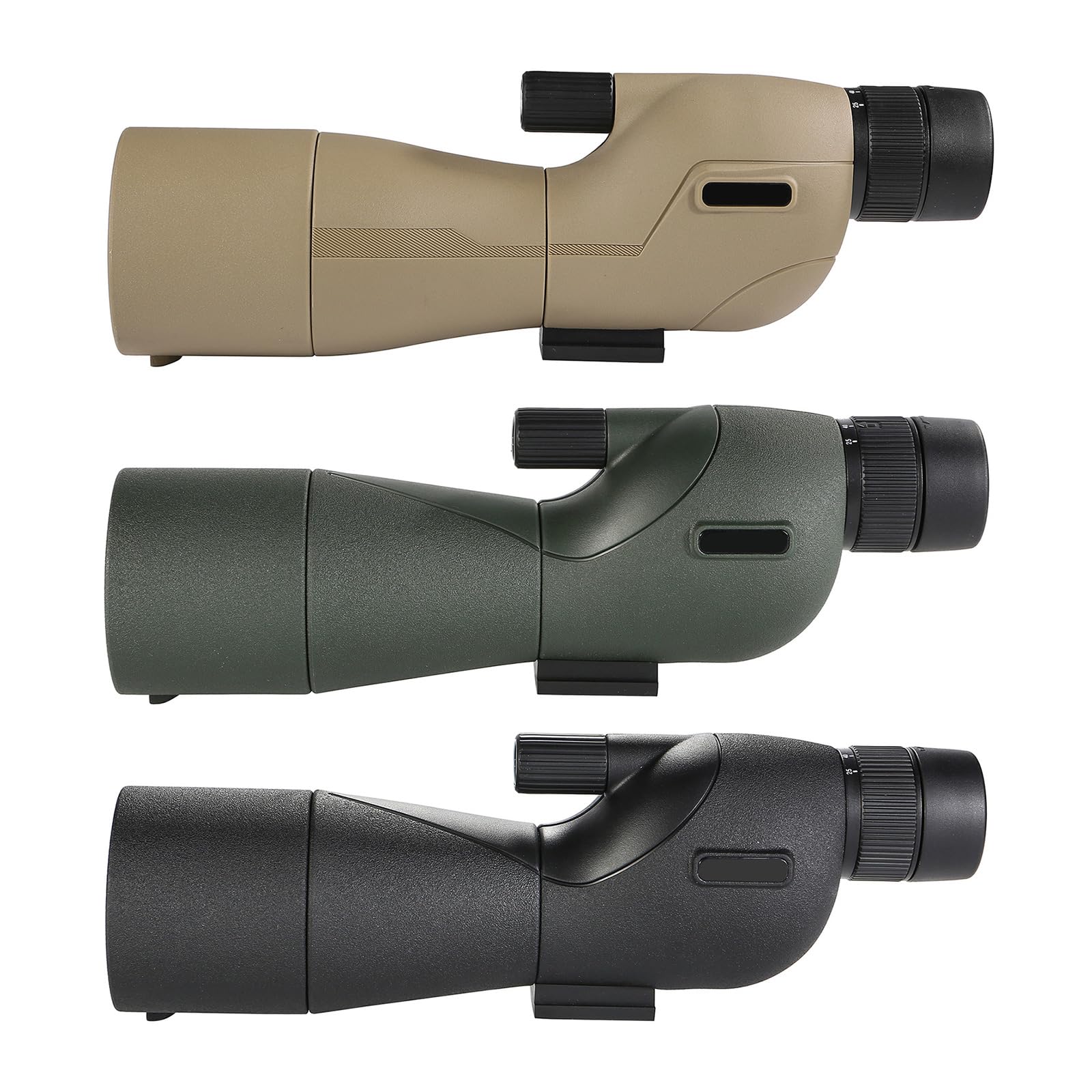 Monocular para exteriores con bolsa de almacenamiento, ocular ajustable con textura, diseño plegable, observación de aves, monocular portátil