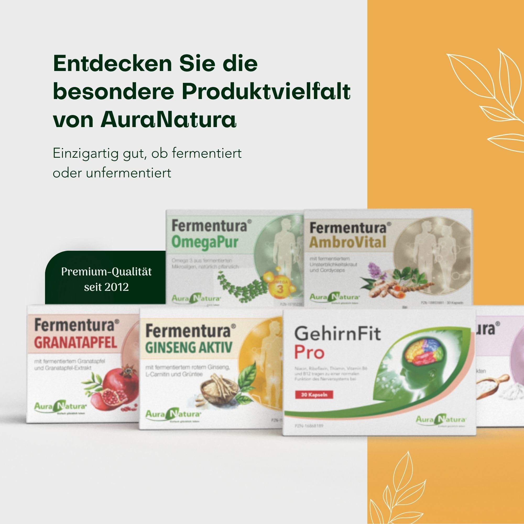 Fermentura® CURCUMA DUO | Hochdosierte Kurkuma-Kapseln mit fermentiertem Curcuma-Granulat | Mit Selen & Phosphatidylserin | 30 vegane Kurkuma-Kapseln ohne Zusätze