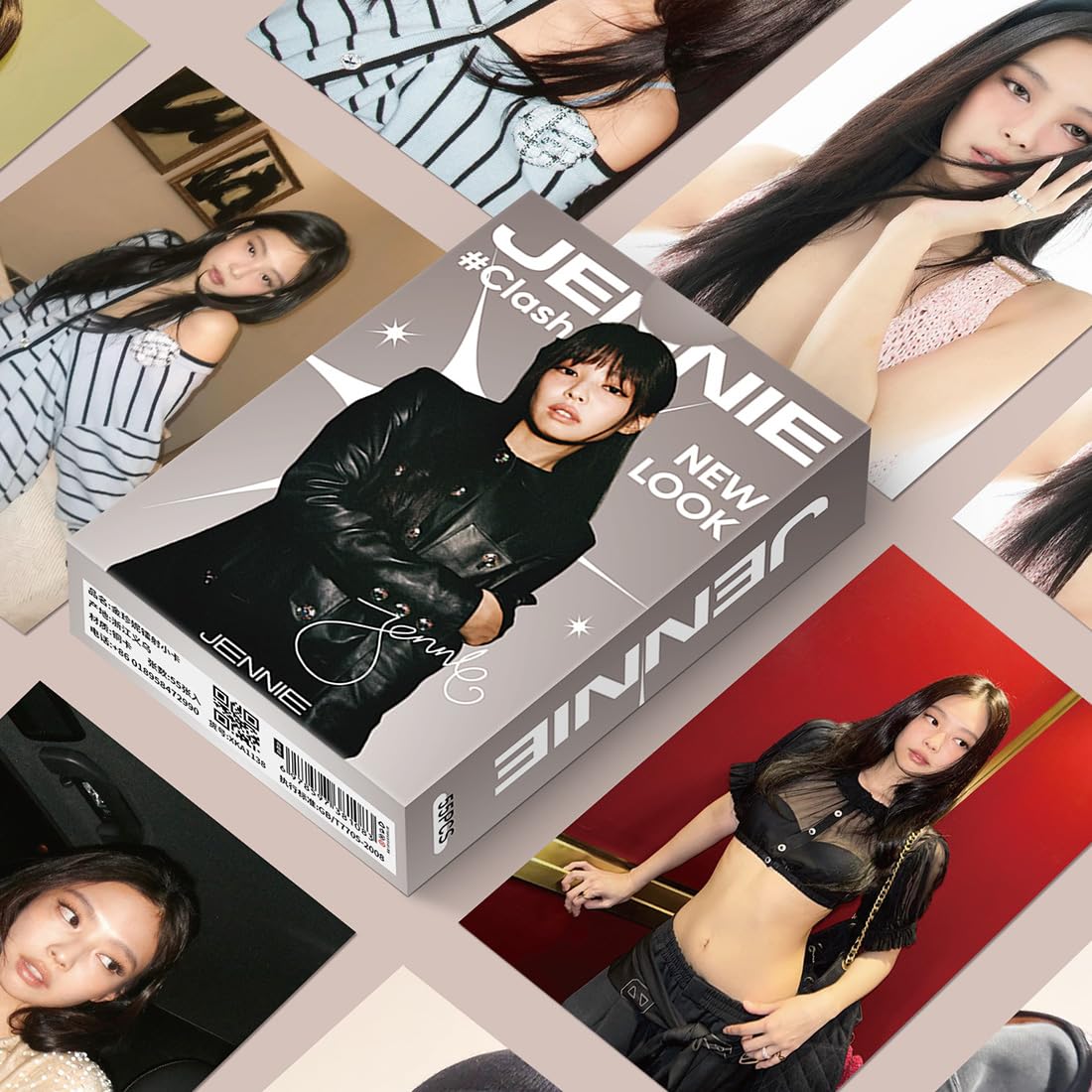 55 Pieces Jennie Blackpink, Photocard, Kpop Merch, Jennie
