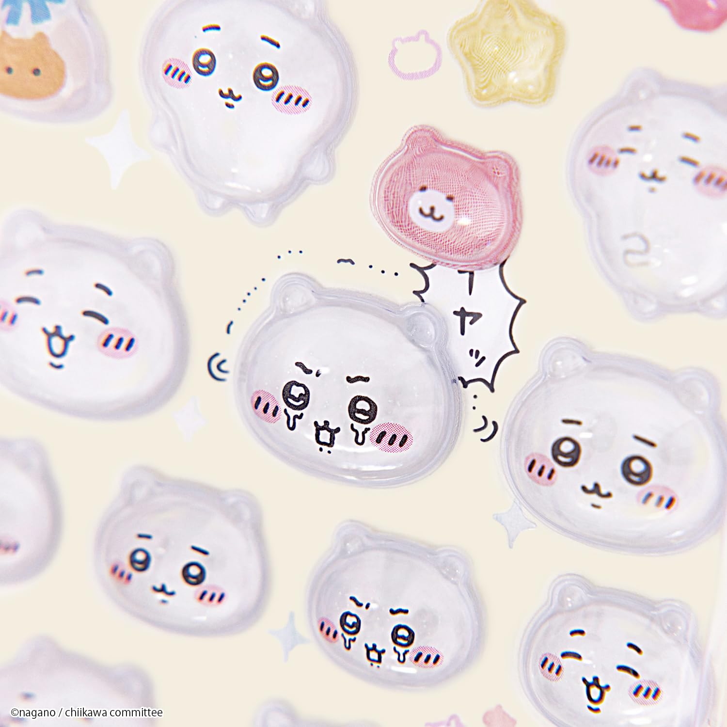 ドロップシール 3枚セット ちいかわ きぐるみ シナモン 正規品】ちいかわ ボンドドロップシール 3枚セット - メルカリ