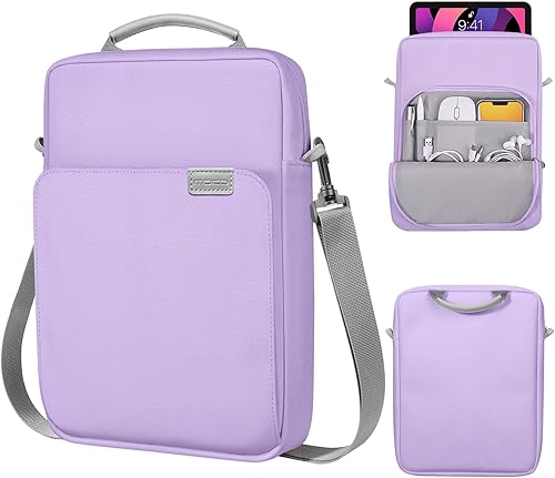 Vista 99 de MoKo Funda para tablet de 9 a 11 pulgadas, con asa para el hombro, se adapta a iPad Air M3 de 11 pulgadas, iPad A16 2025, Pro de 11 pulgadas, iPad