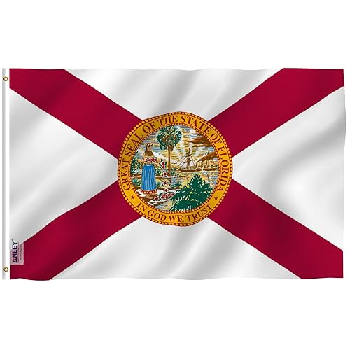 Anley Fly Breeze 3x5 Foot Florida State Polyester Flag -