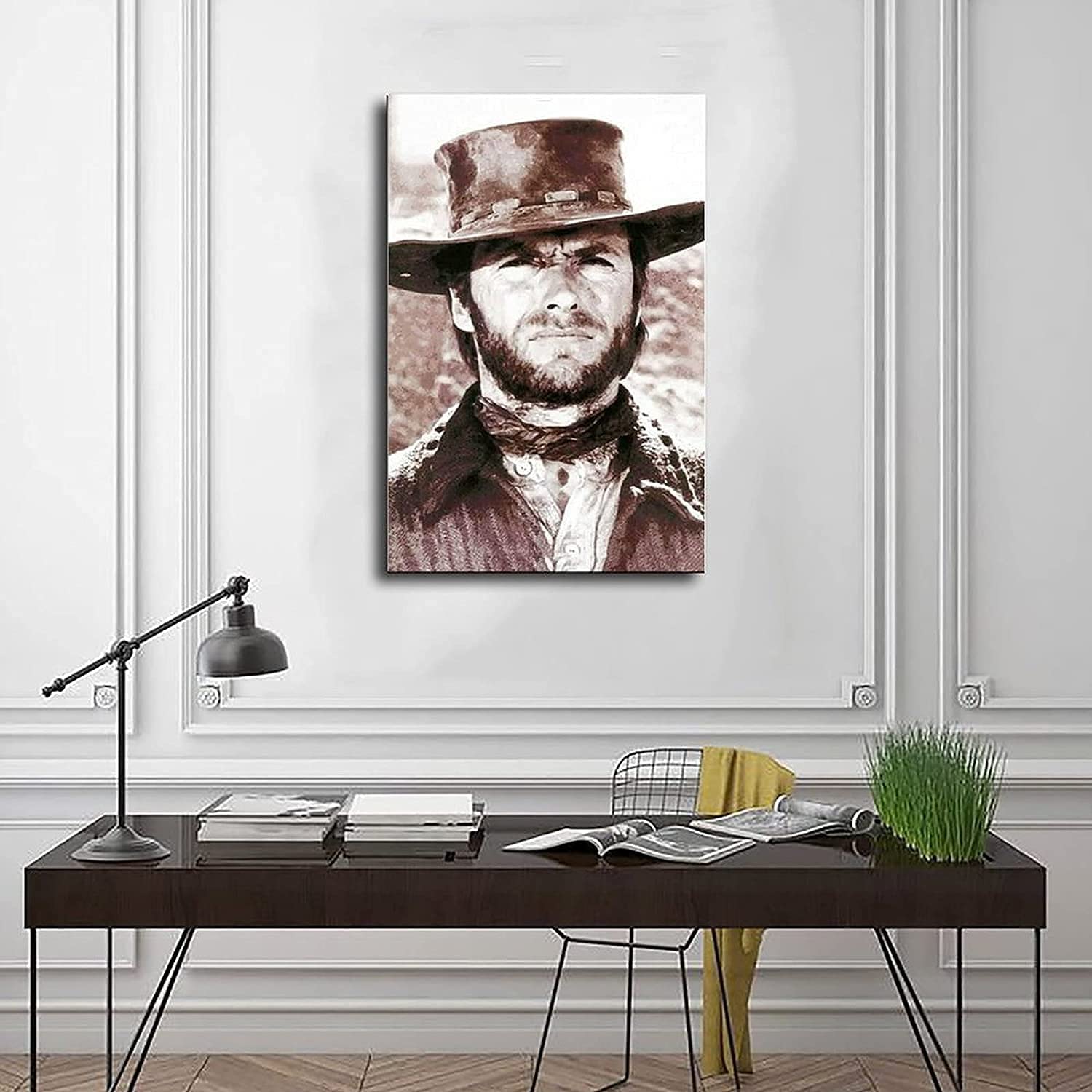 Clint Eastwood in un western Poster 30 x 20 cm Quadri Decorazione per pareti