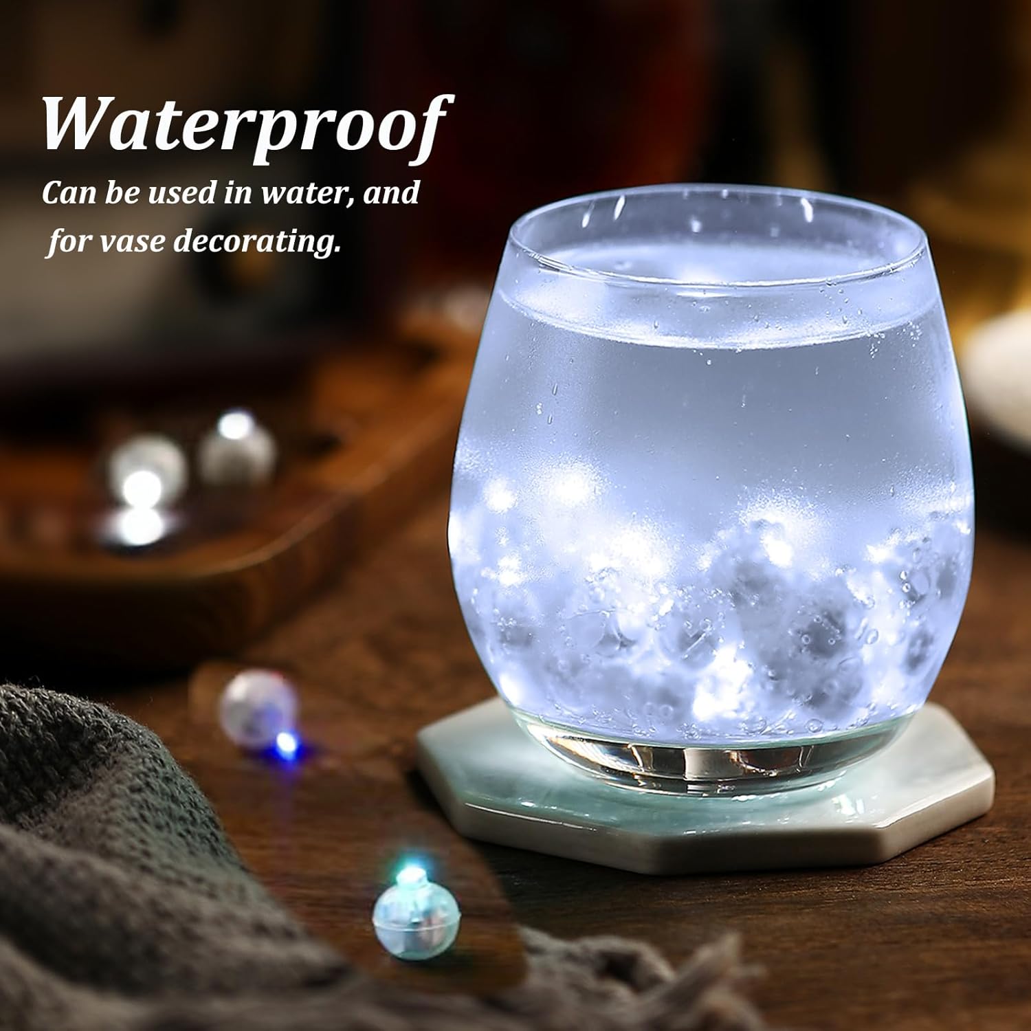 AIKEI 200pcs LED Balloon Lights, White Plus Colorful Mini Balls Lights,Long Standby Time Party Lamps,Waterproof for Paper Lantern,Easter Eggs Decor, Halloween Wedding Birthday Party Decoration