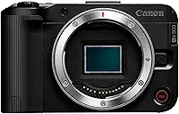 Canon Câmera mirrorless EOS R50 V (apenas corpo) – Câmera digital APS-C, tela flip 4K, câmera com lente intercambiável para vlogging, criação de conteúdo, streaming, filmagem, podcasts, TikTok