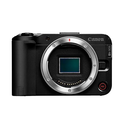 Canon EOS R50 V Mirrorless Camera (Body Only) – APS-C Digital Camera, Flip Screen 4K Video, Interchangeable Lens Camera for Vlogging, Content Creation, Streaming, Filming, Podcasts, TikTok