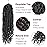 Passion Twist Hair - 8 Packs 14 Inch Passion Twist Crochet Hair For Women, Crochet Pretwisted Curly Hair Passion Twists Synthetic Braiding Hair Extensions (14 Inch 8 Packs, 2)