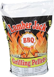 Lumber Jack 20-Pound Bag, 100-Percent Cherry Wood BBQ Grilling Pellets