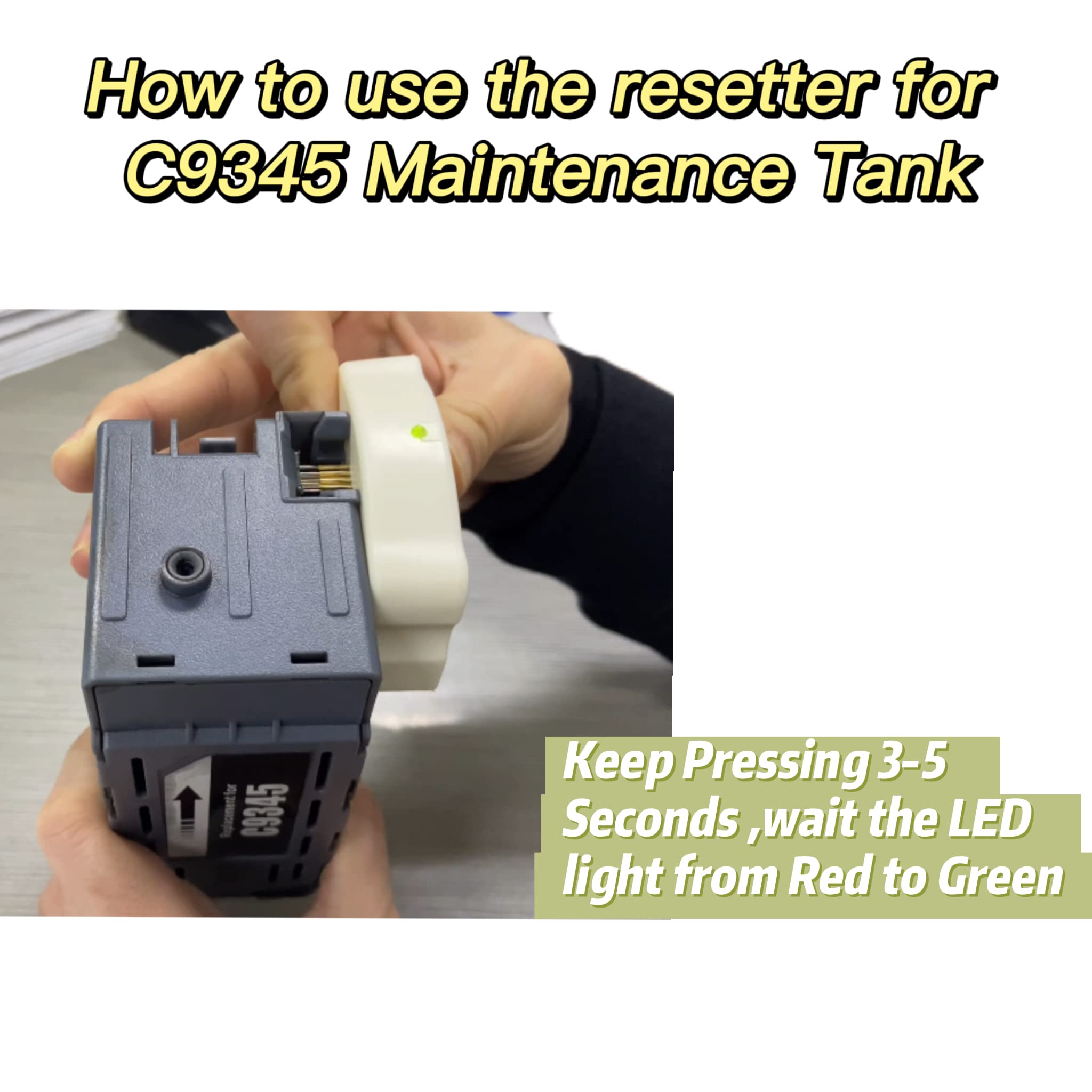 Réinitialisateur De Puce C9345 / C12C93459 Pour Imprimantes Epson L8050, L8168, ET-8550, Etc. – Reset Puce Encre
