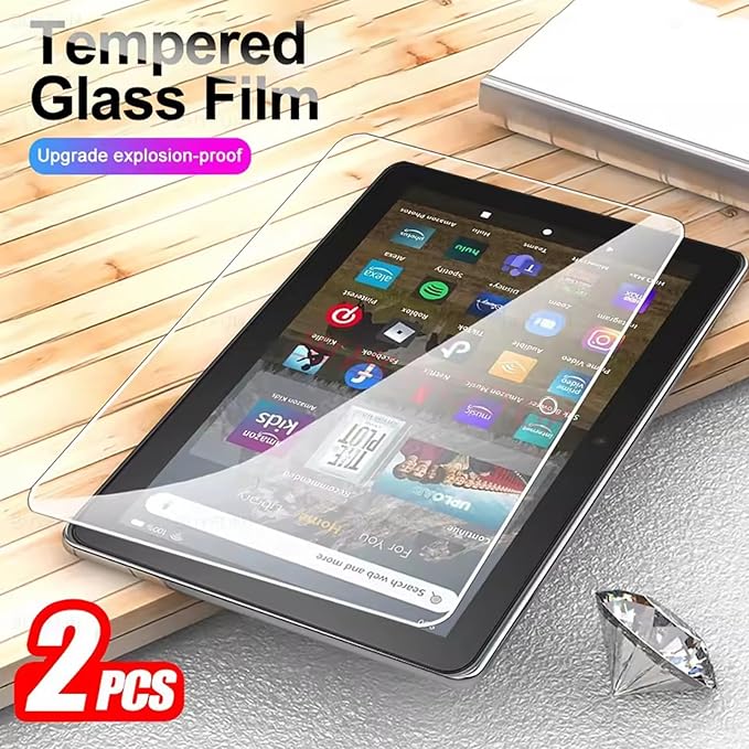Protector de Pantalla para 8 Kids/Pro Tablet (2024/2022/2020), Vidrio Templado, 9H [2 Unidades] miniatura 7