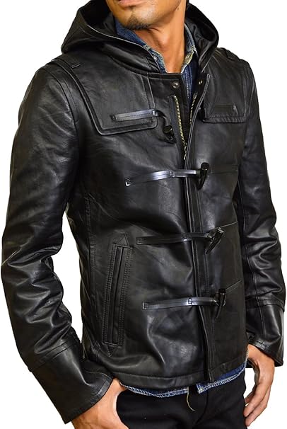 Amazon ライダースジャケット レザージャケット メンズ 本革 ダッフル シングルライダース レザー パーカー レザーコート ラムレザー ジャケット ブラック 黒 M L Us144bk コート ジャケット 通販 Amazon ライダースジャケット レザージャケット メンズ 本革 ダッフル シングルライダース レザー パーカー レザーコート ラムレザー ジャケット ブラック 黒 M L Us144bk コート ジャケット 通販