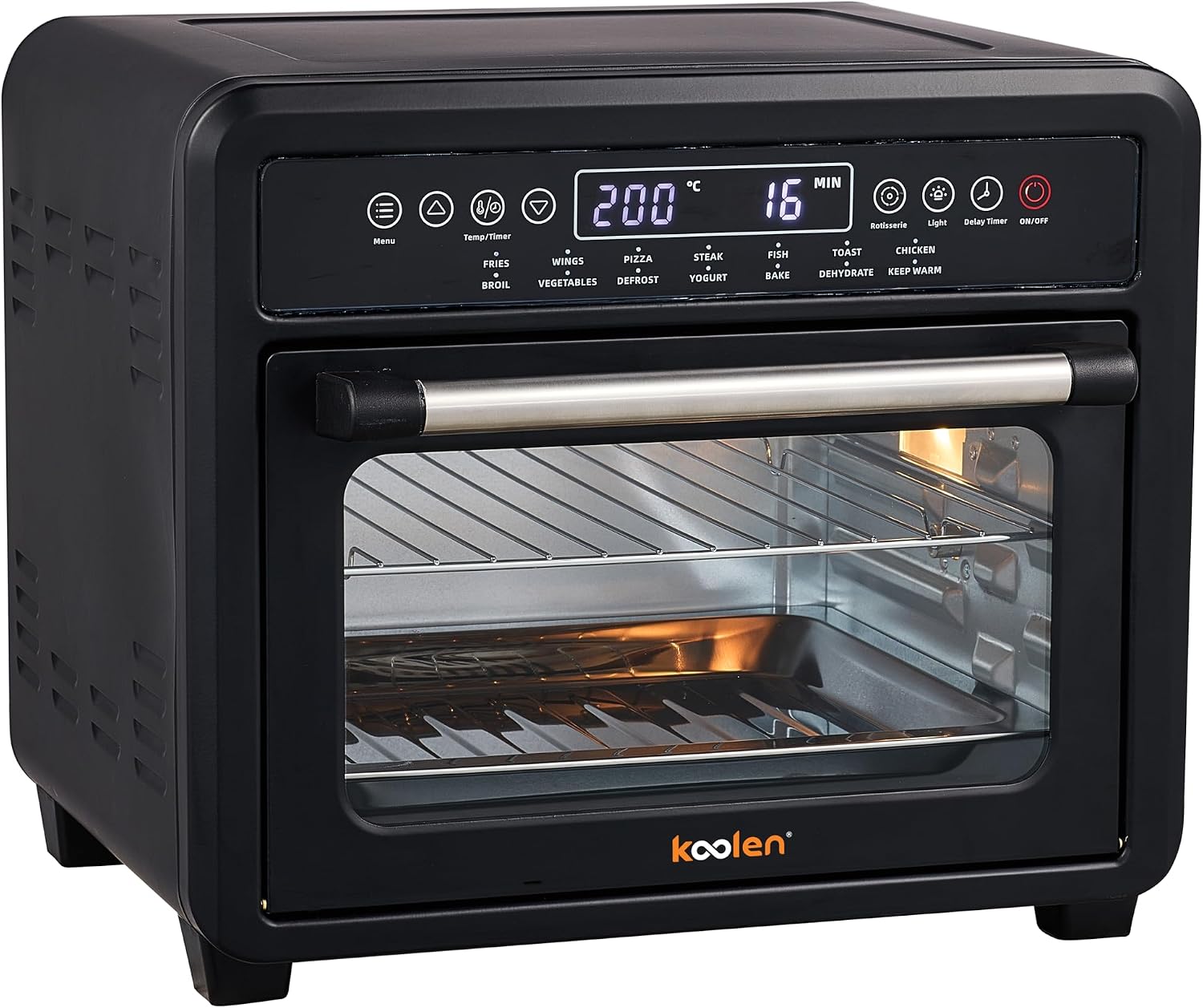 Pro | Koolen Air Fryer Oven, 1700W, 22L Capacity, Black 2026 - view 2