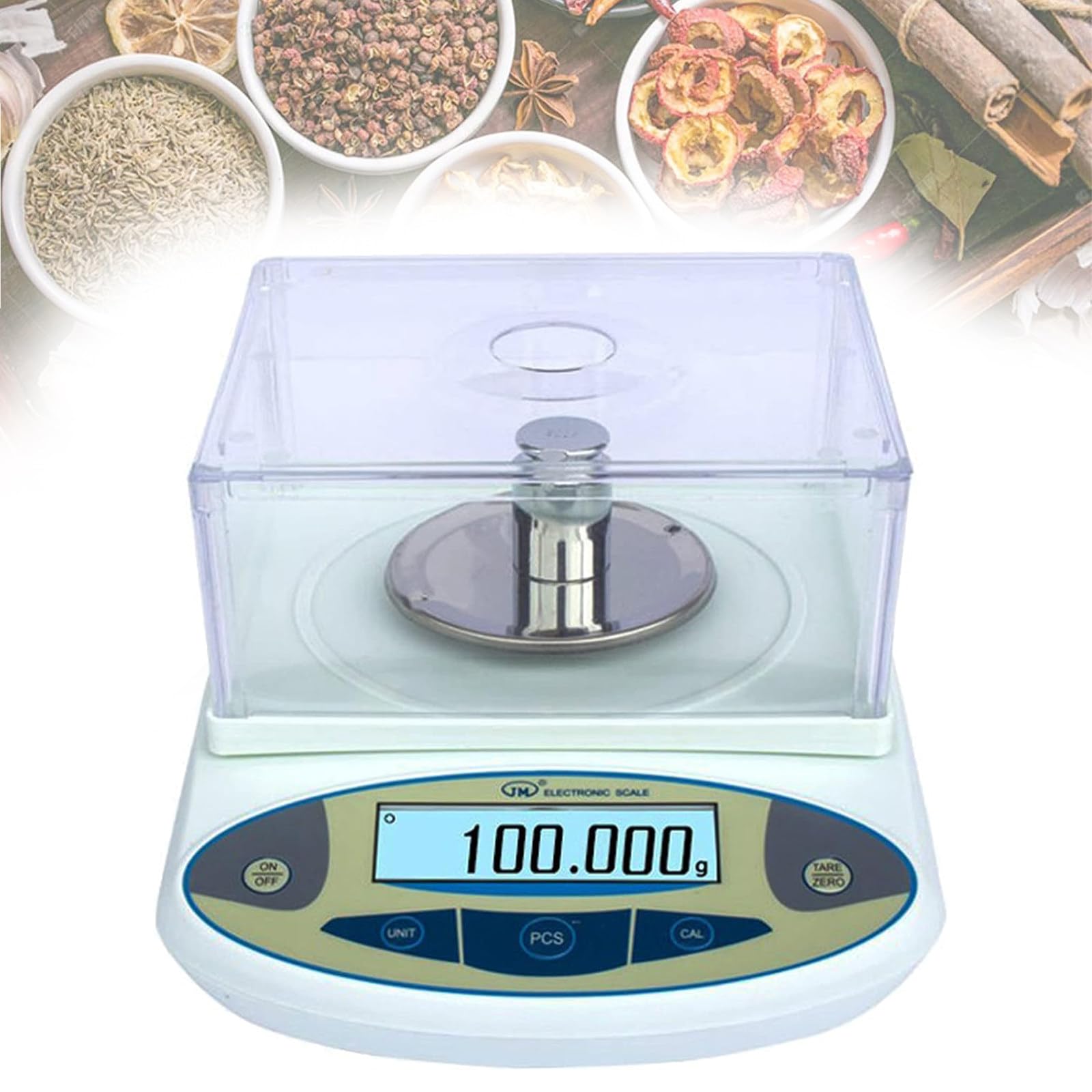Balance de Laboratoire électronique de Haute précision, Balance de Cuisine numérique, Balance de Bijoux, Fonction de comptage, écran LCD (100g)