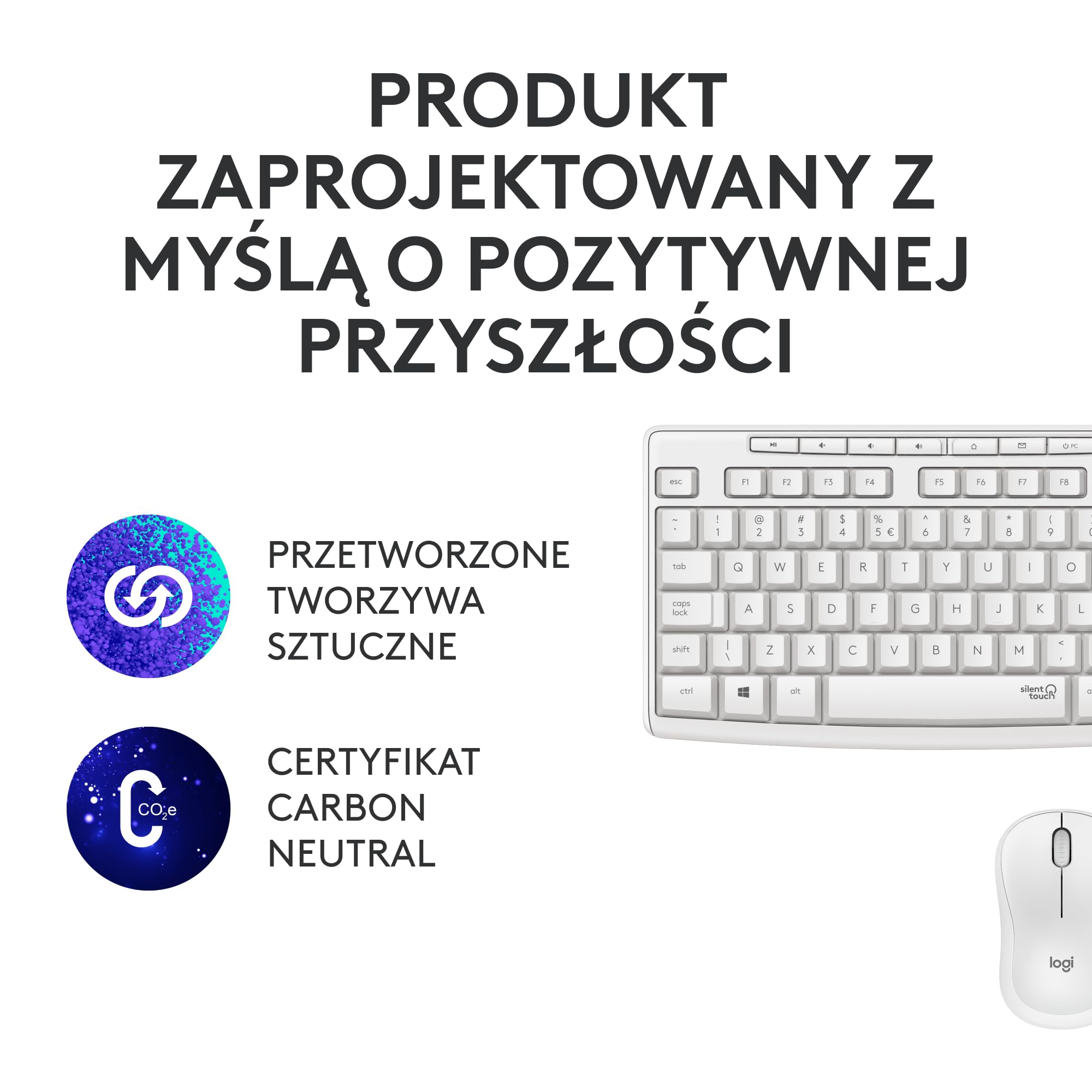 Logitech MK295 silencioso inalámbrico COMBO - US INT'L QWERTY